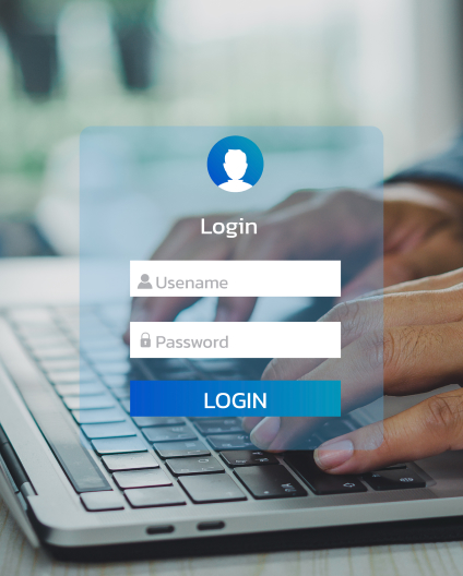 immagine schermata login